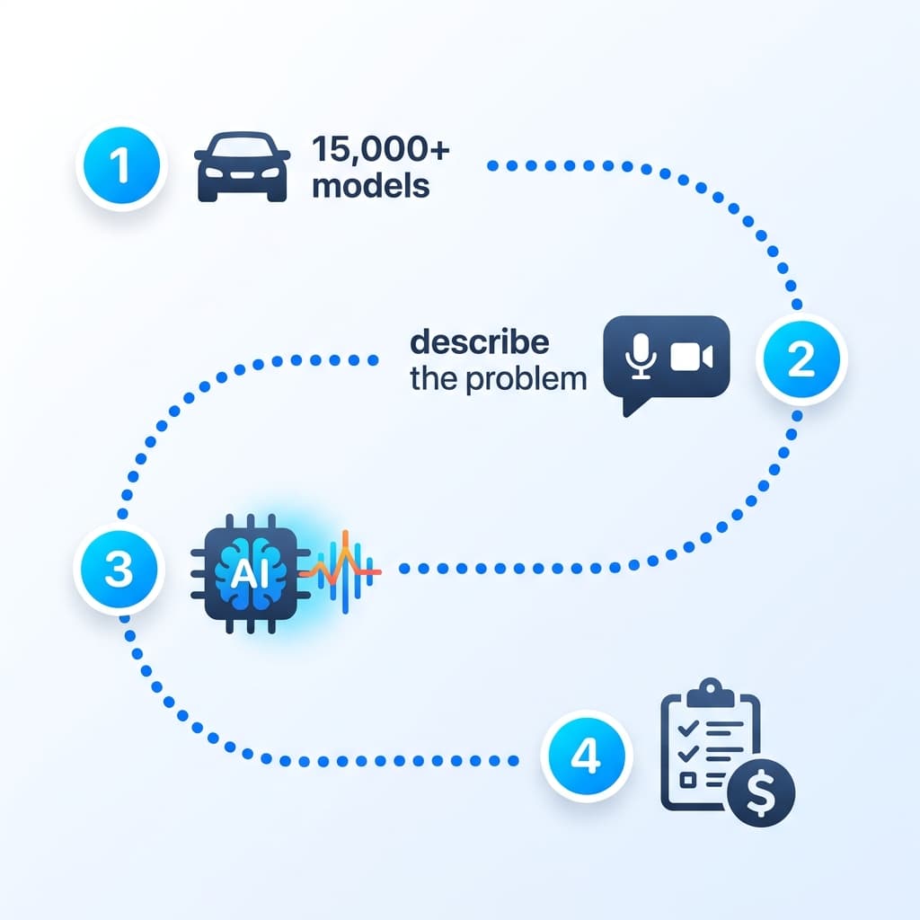 How AutoDiag Works - 4 Steps